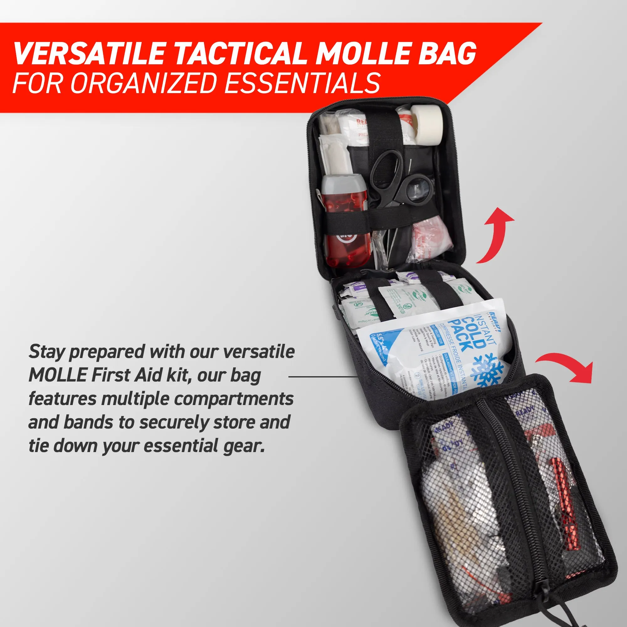 1 Person Tactical Real Meal Emergency Survival Kit with NOAA Weatherband Radio by 72HRS