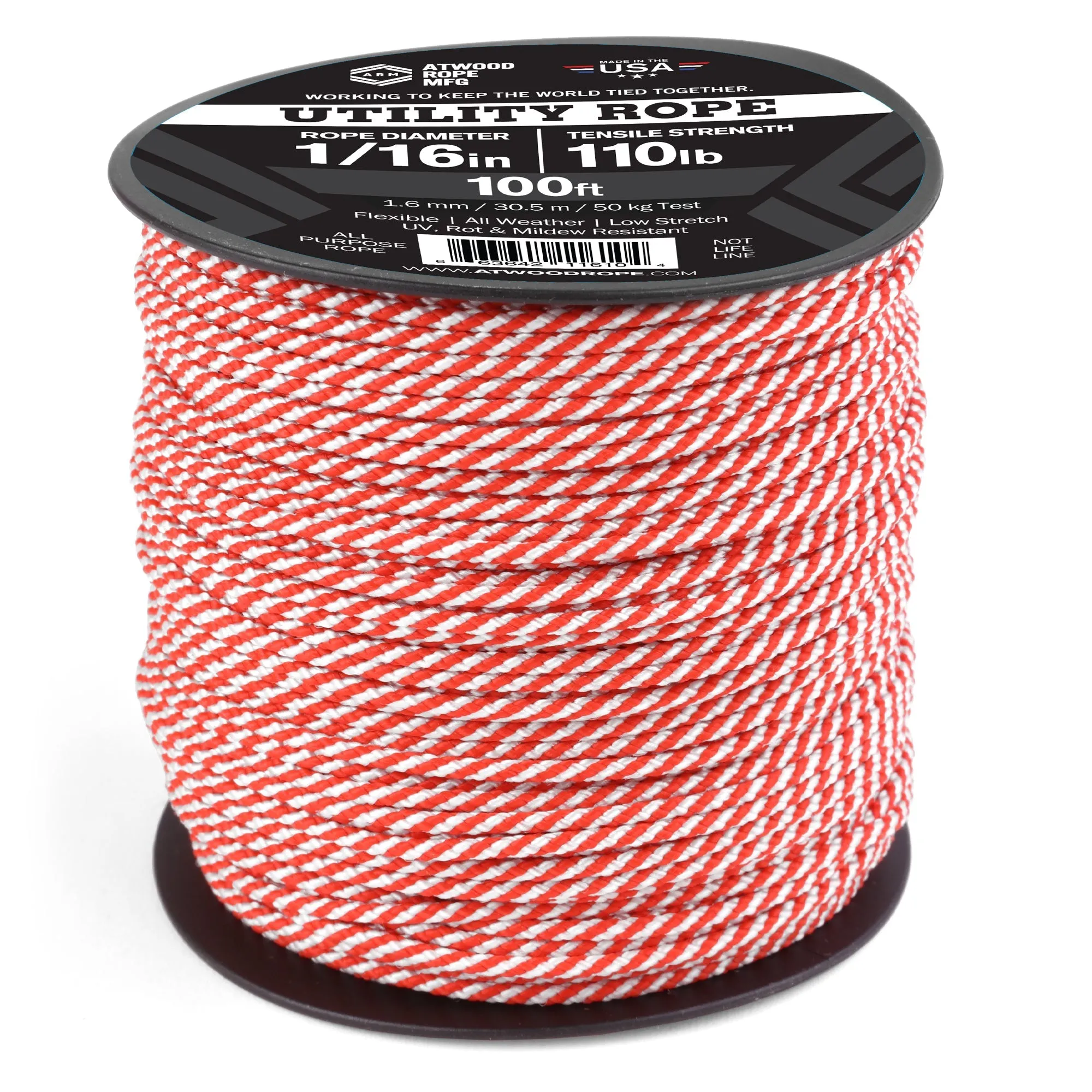 1/16 - Red & White Spirals