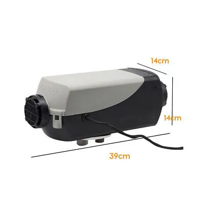 12V Diesel Heater | 5KW Air Tank | Remote Control & LCD Thermostat | Caravan & Motorhome Use