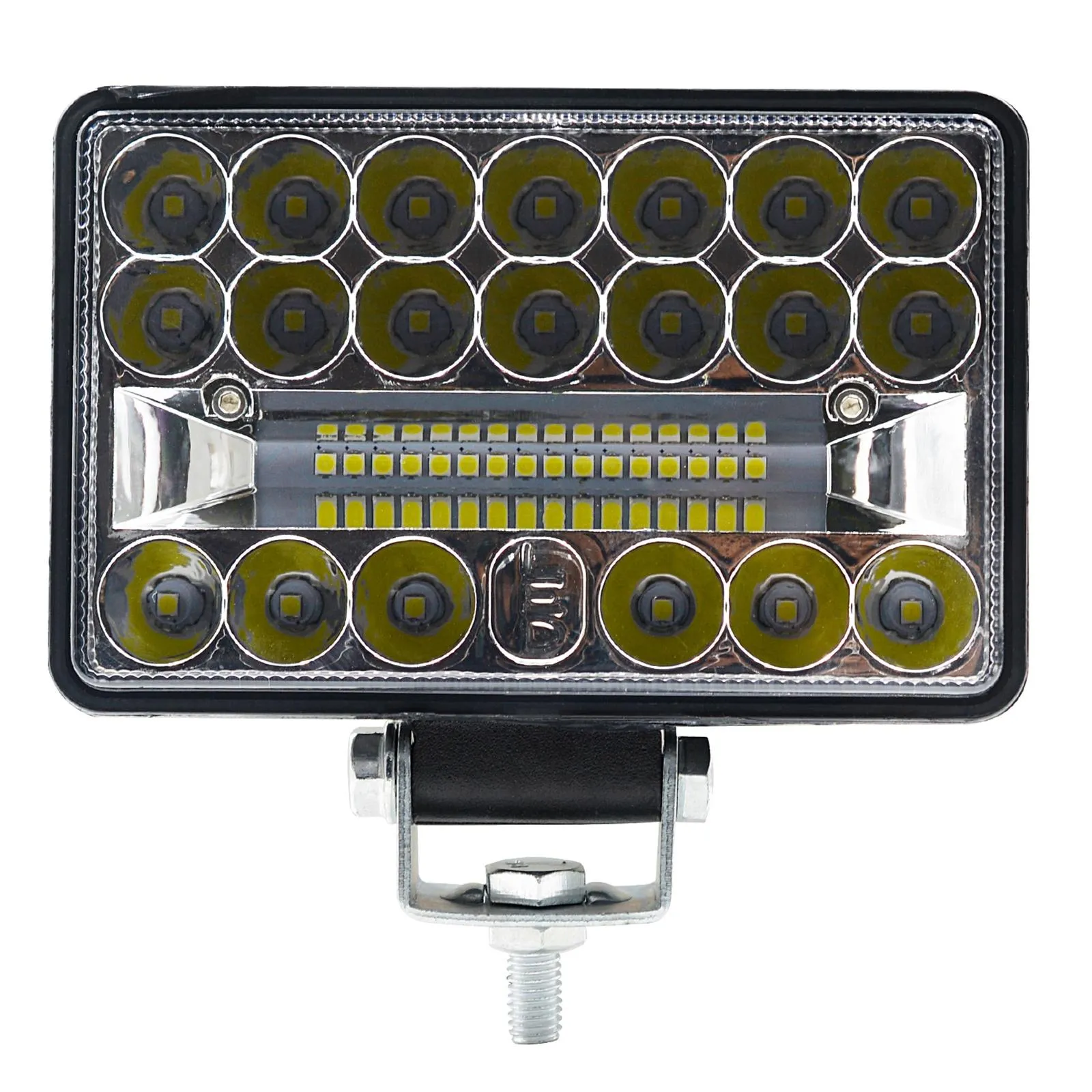 2 Pcs 4 Inch LED Work Light | CS-1243A1 | Square | 20 LEDs | High Brightness Spotlight