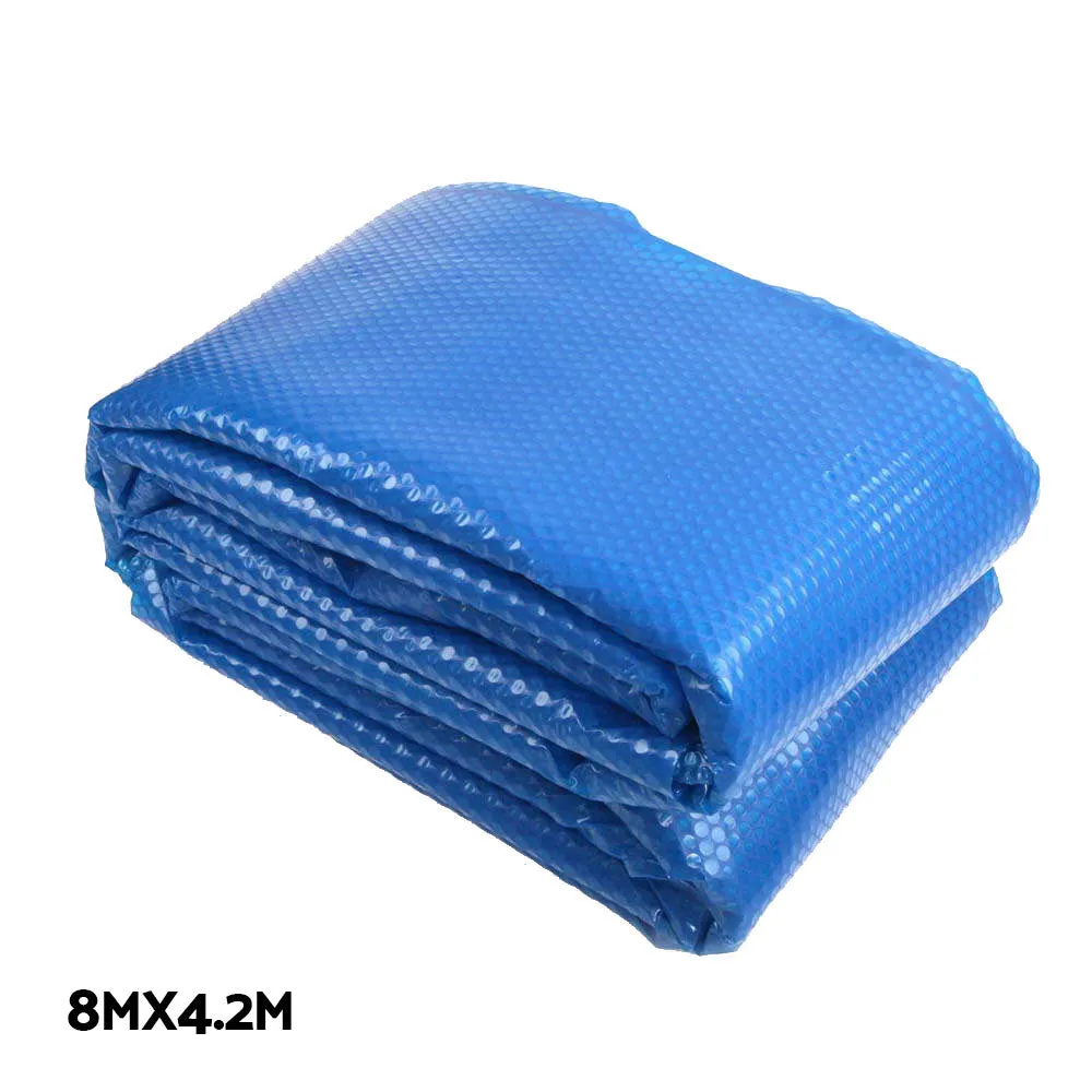 Adjustable 8x4.2m Pool Cover & 5.5m Roller, Aquabuddy
