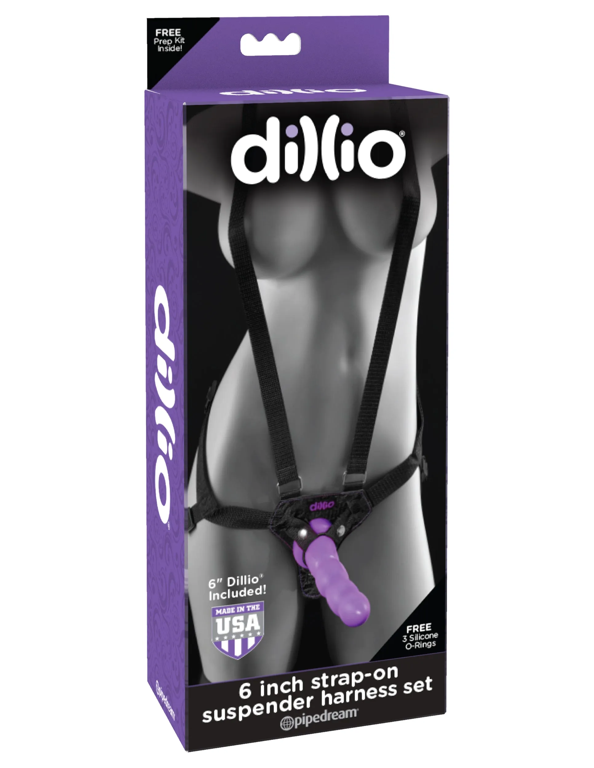 Adventure-Ready 6” Strap-On Harness Set with Comfy Fit and Secure Straps