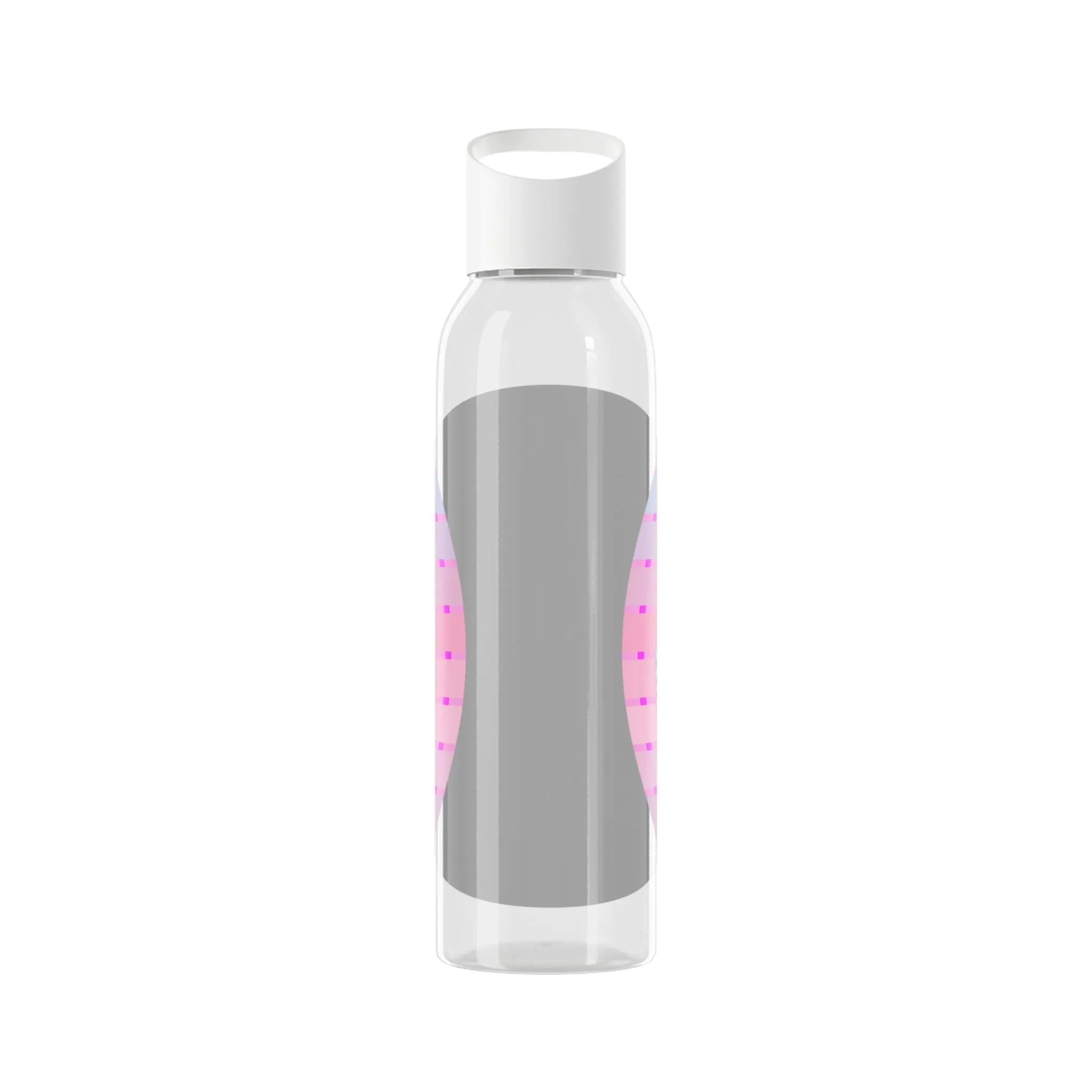 Aesthetic Happy Spirit Happy Life Water Bottle,  Aesthetic Pink, Smile Face, Trendy Tumblr Bottle, Happy Mind Tumbler, BPA Free Smile Bottle