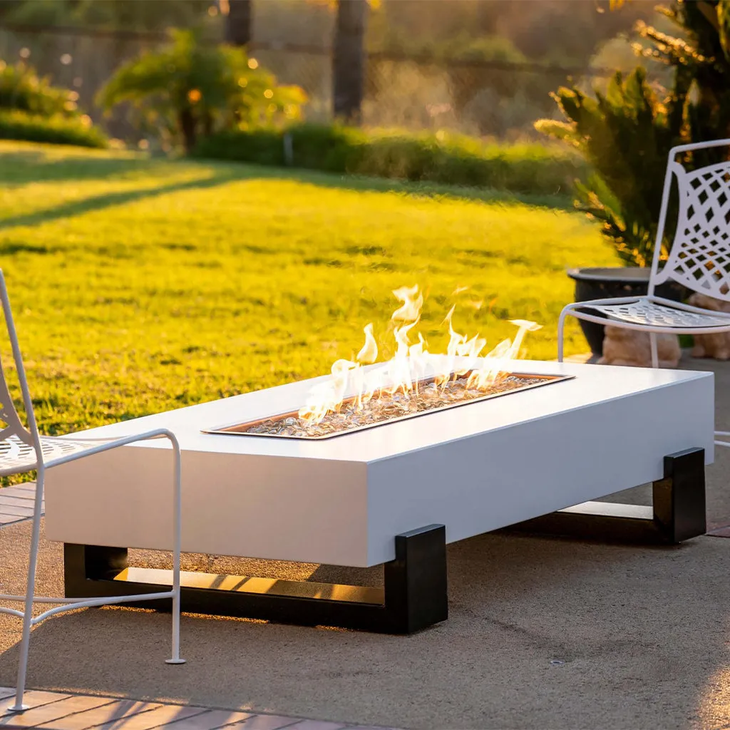Baja Fire Table, Powder Coated Metal - Fire Pit