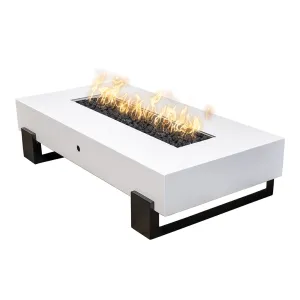 Baja Fire Table, Powder Coated Metal - Fire Pit