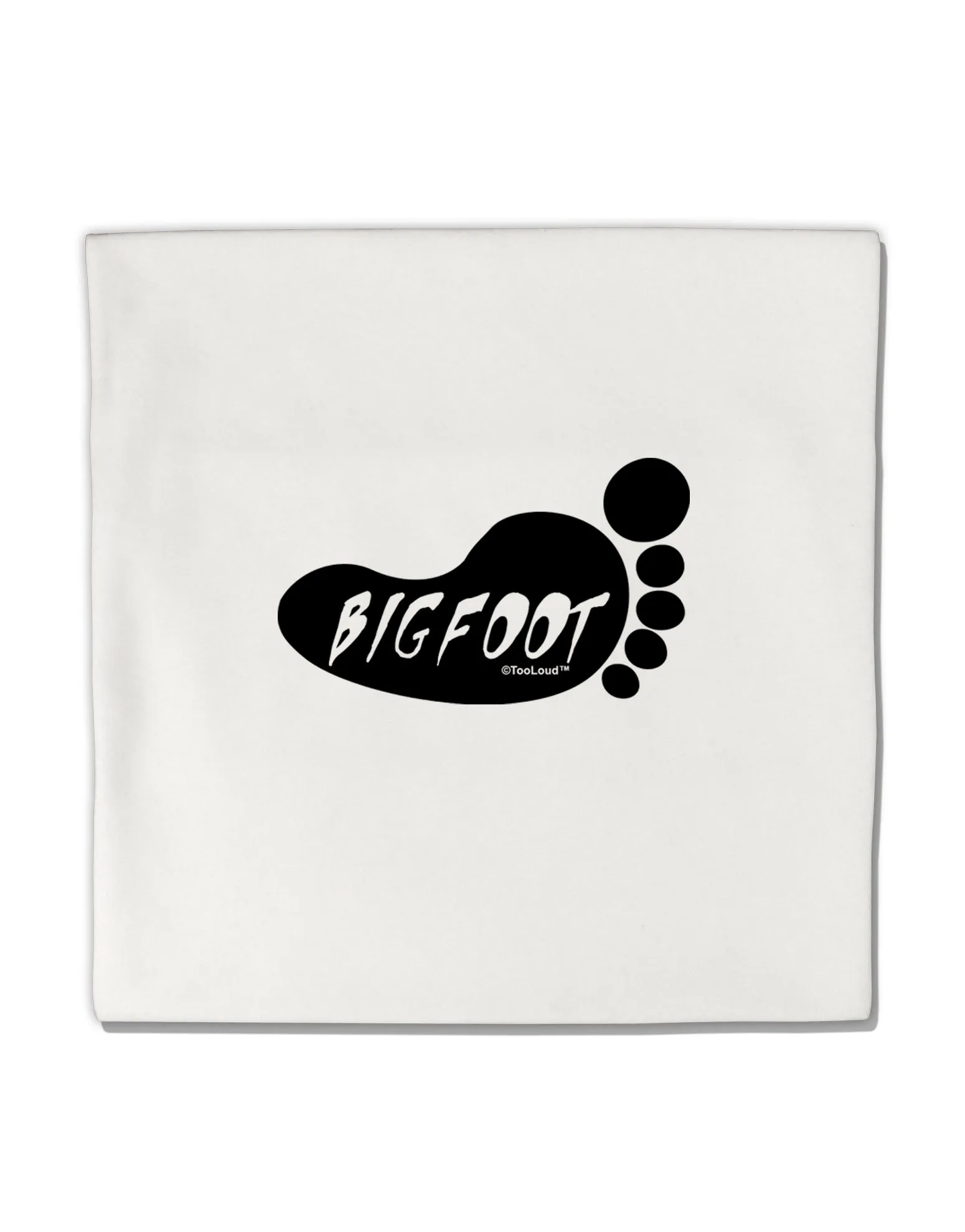 Bigfoot Micro Fleece 14&#x22;x14&#x22; Pillow Sham by TooLoud