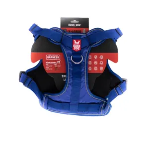 Boss Dog Tactical Dog Harness Blue, 1ea/XLarge