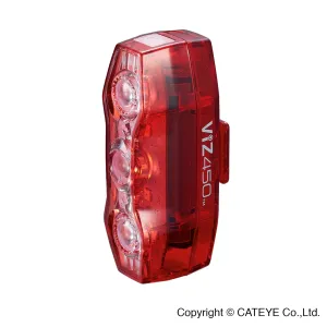 CATEYE VIZ 450 REAR BIKE LIGHT