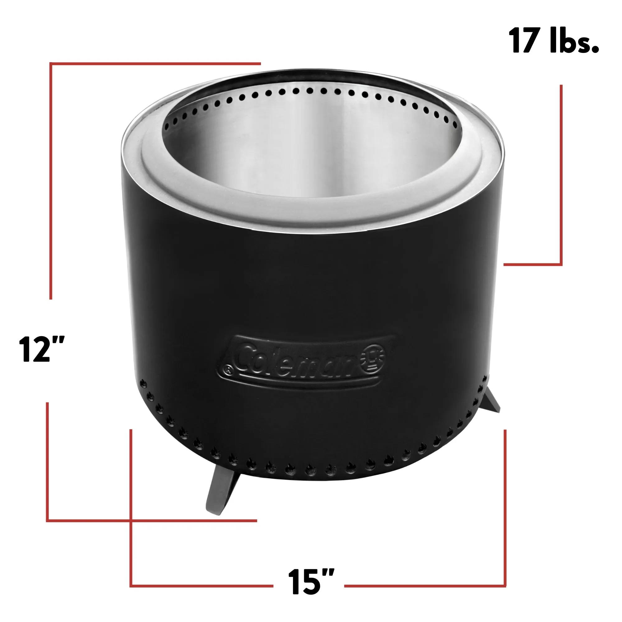 Coleman® Cityscapes™ 15 Smokeless Fire Pit