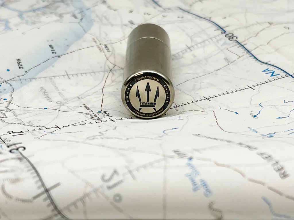 COUNTYCOMM | Titanium Lighters By Maratac® ~ Gen 2 - Medium Size "Peanut"