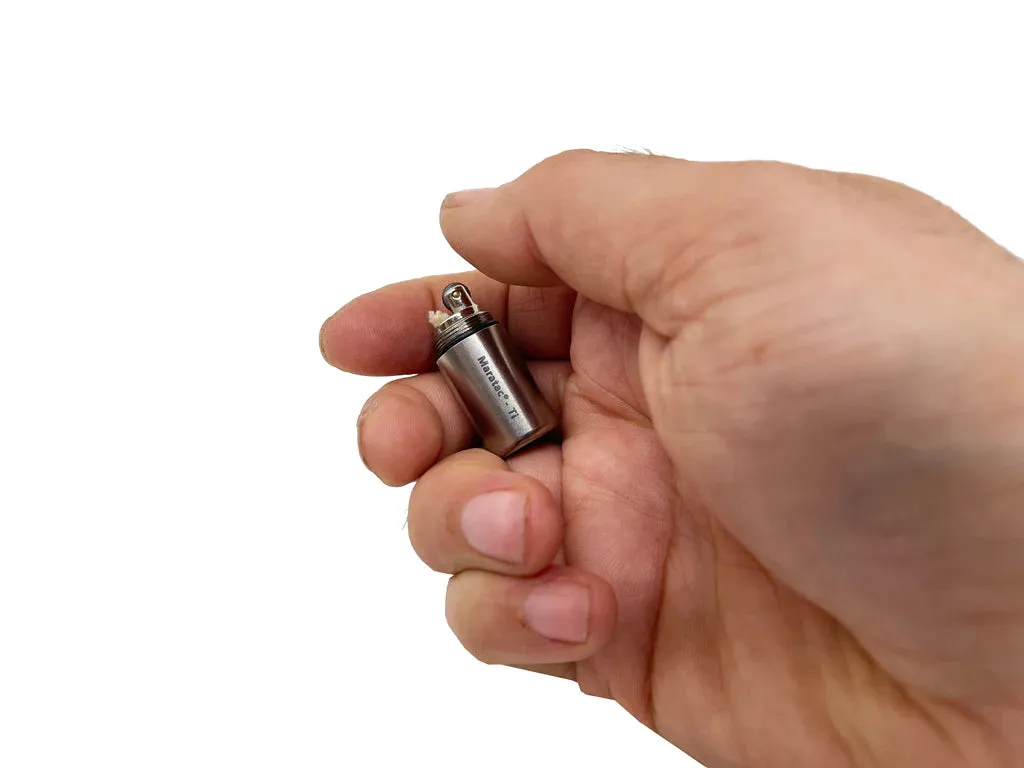COUNTYCOMM | Titanium Lighters By Maratac® ~ Gen 2 - Medium Size "Peanut"