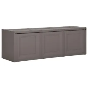 Cushion Box Grey 125x40x42 cm