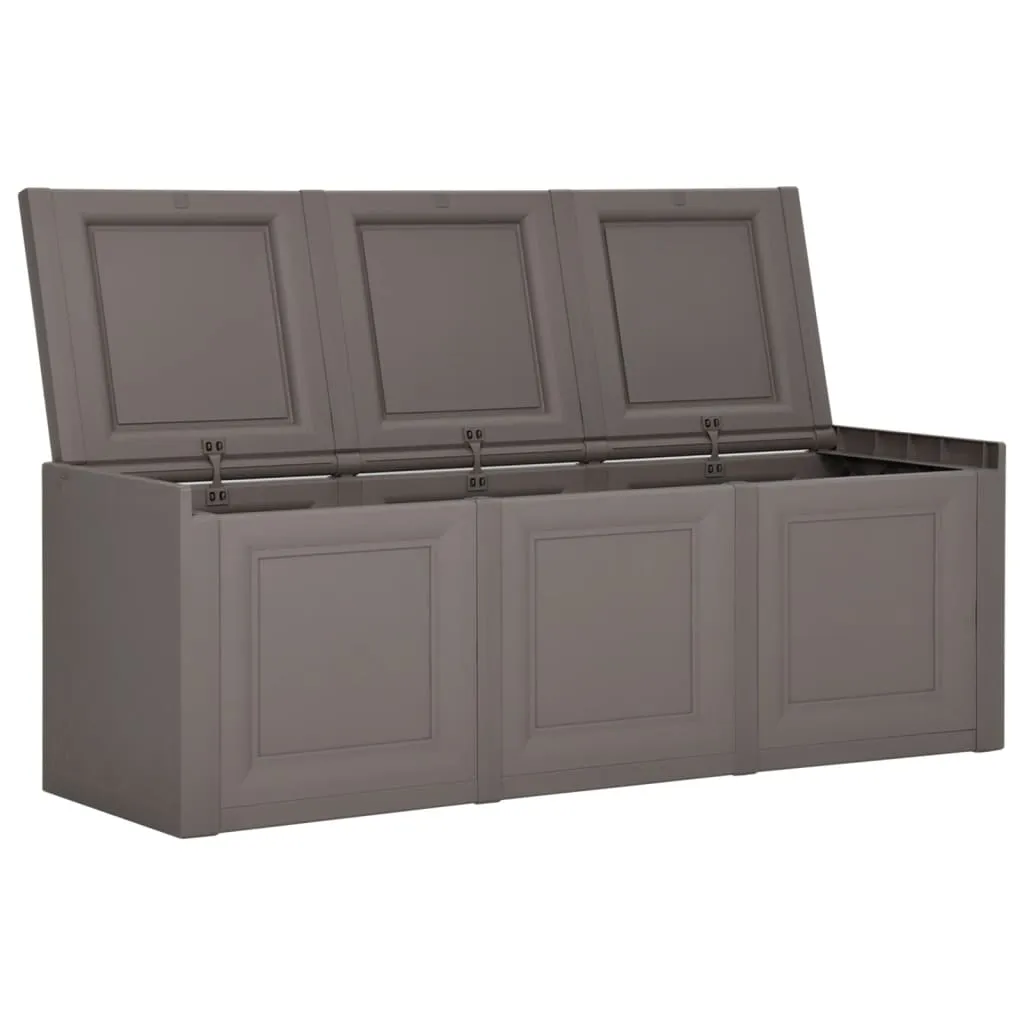 Cushion Box Grey 125x40x42 cm