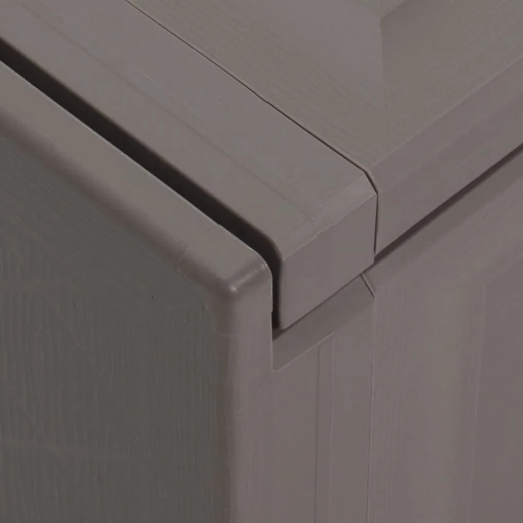 Cushion Box Grey 125x40x42 cm
