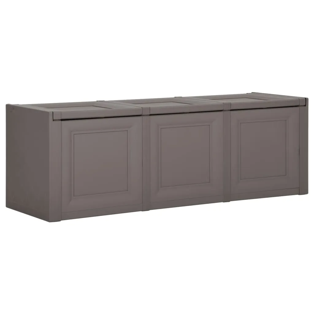 Cushion Box Grey 125x40x42 cm