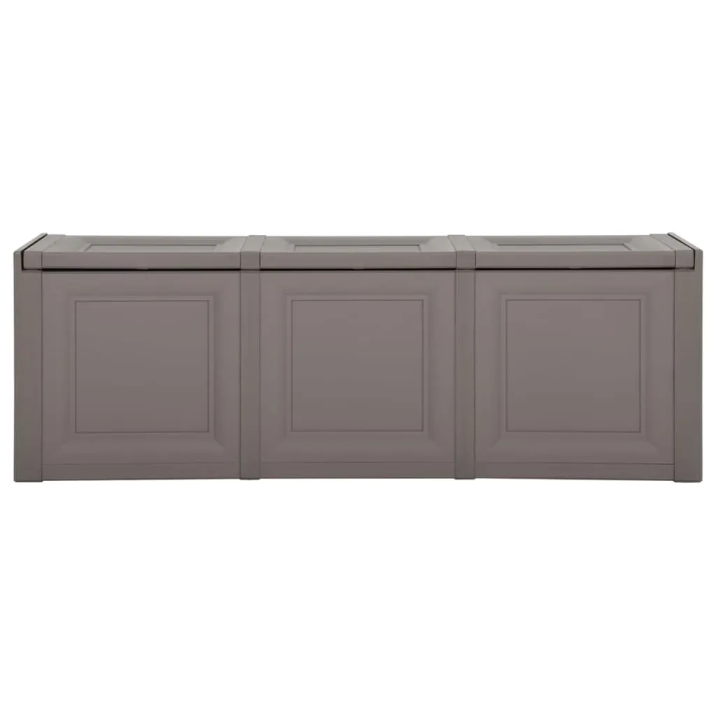 Cushion Box Grey 125x40x42 cm