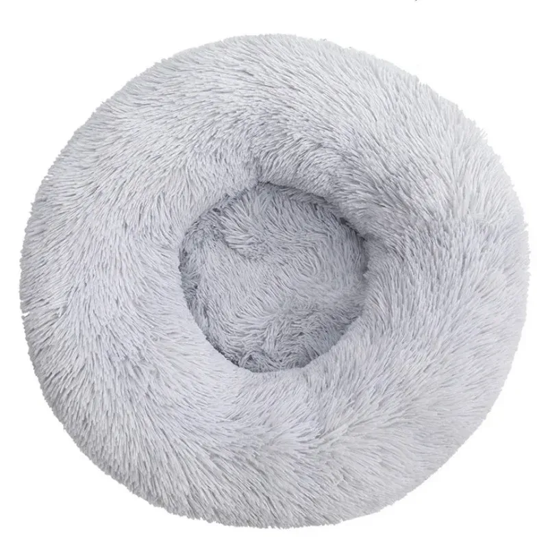 Dog Bed Calming Cat Bed Super Soft Fluffy Washable Anti-Anxiety 40-90cm