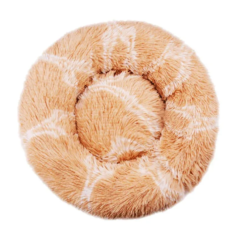 Dog Bed Calming Cat Bed Super Soft Fluffy Washable Anti-Anxiety 40-90cm