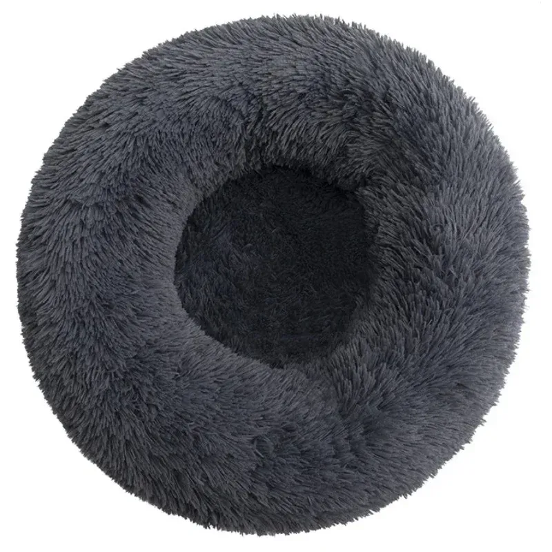 Dog Bed Calming Cat Bed Super Soft Fluffy Washable Anti-Anxiety 40-90cm