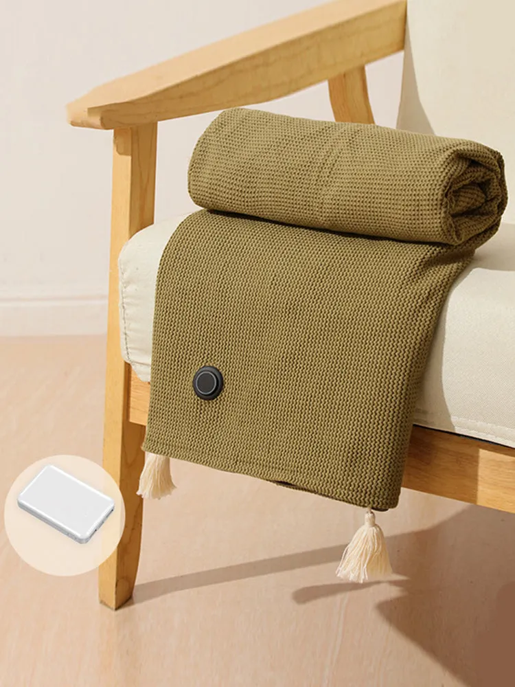 Electric Blanket for Outdoor Camping, Office Heating, Warm Heating Throw