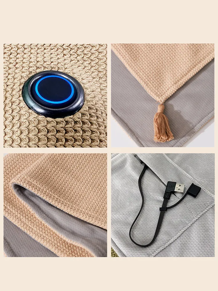 Electric Blanket for Outdoor Camping, Office Heating, Warm Heating Throw