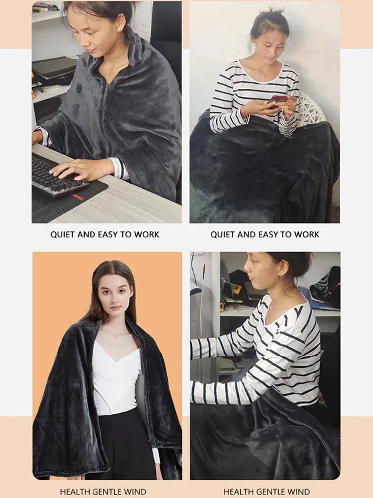 Electric Blanket for Outdoor Camping, Office Heating, Warm Heating Throw