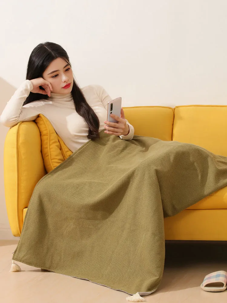 Electric Blanket for Outdoor Camping, Office Heating, Warm Heating Throw