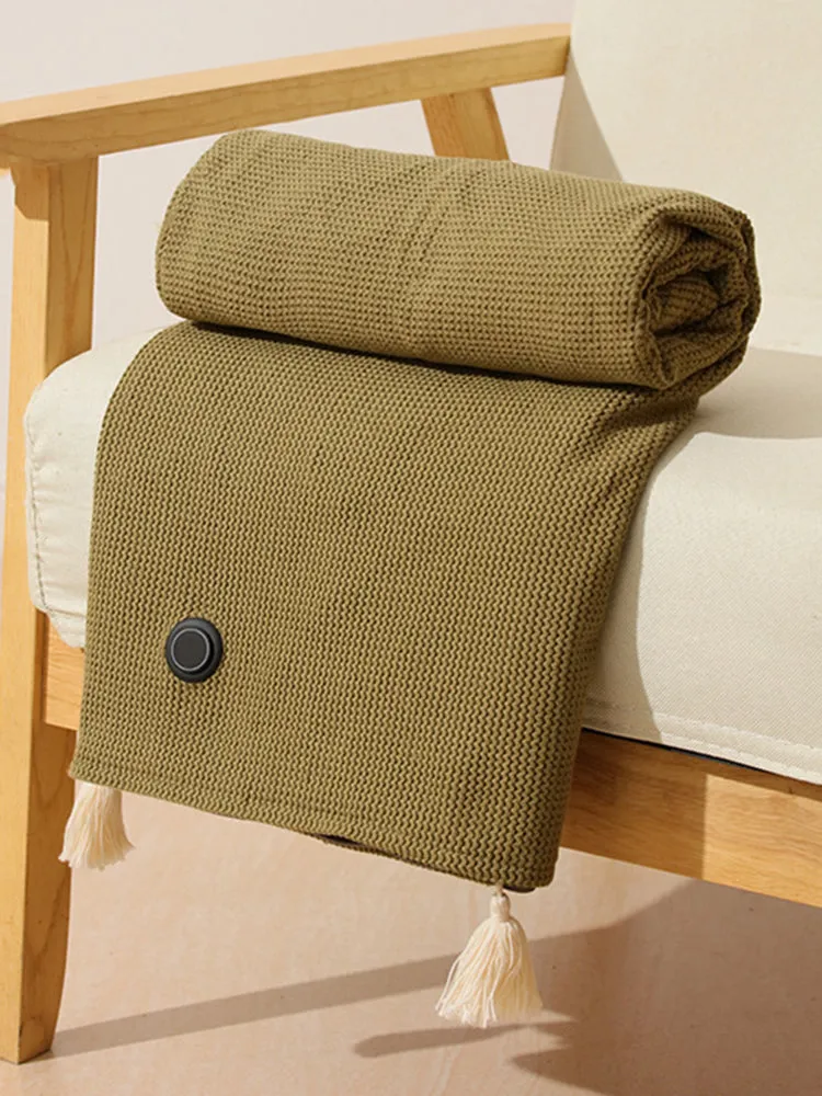 Electric Blanket for Outdoor Camping, Office Heating, Warm Heating Throw