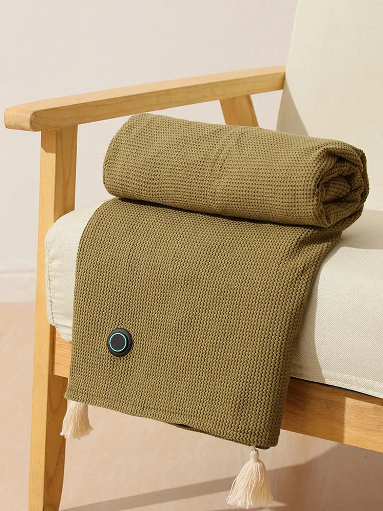 Electric Blanket for Outdoor Camping, Office Heating, Warm Heating Throw