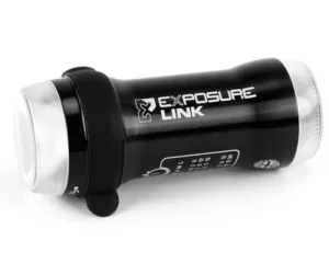 EXPOSURE LIGHTS Link - Rechargeable Front & Rear Cycle Light   Helmet Mount