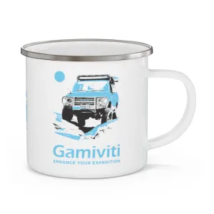 Gamiviti 60 Series Land Cruiser Enamel Camping Mug - Reefmonkey