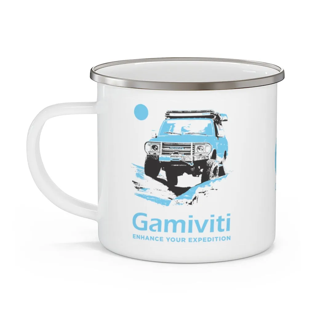 Gamiviti 60 Series Land Cruiser Enamel Camping Mug - Reefmonkey