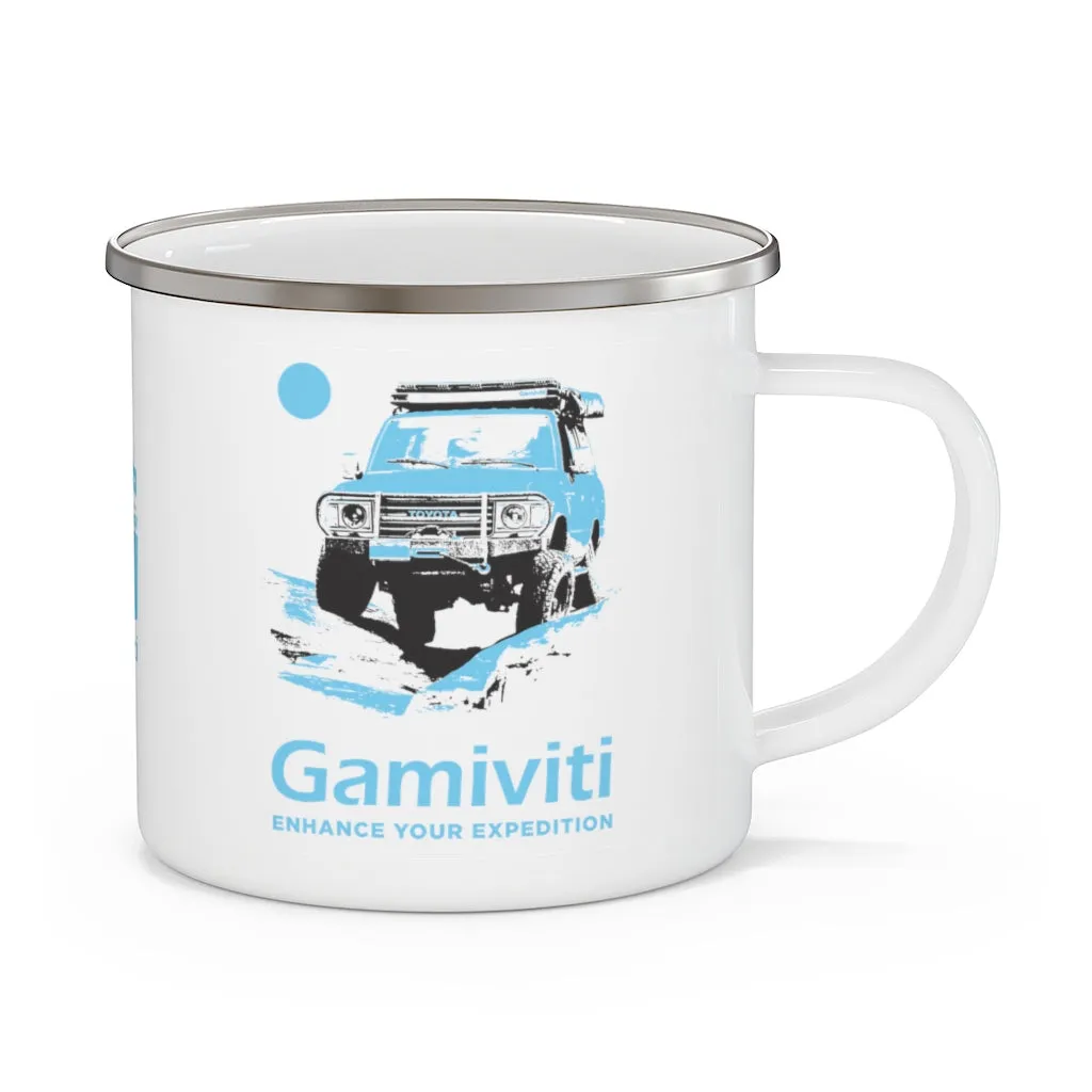 Gamiviti 60 Series Land Cruiser Enamel Camping Mug - Reefmonkey