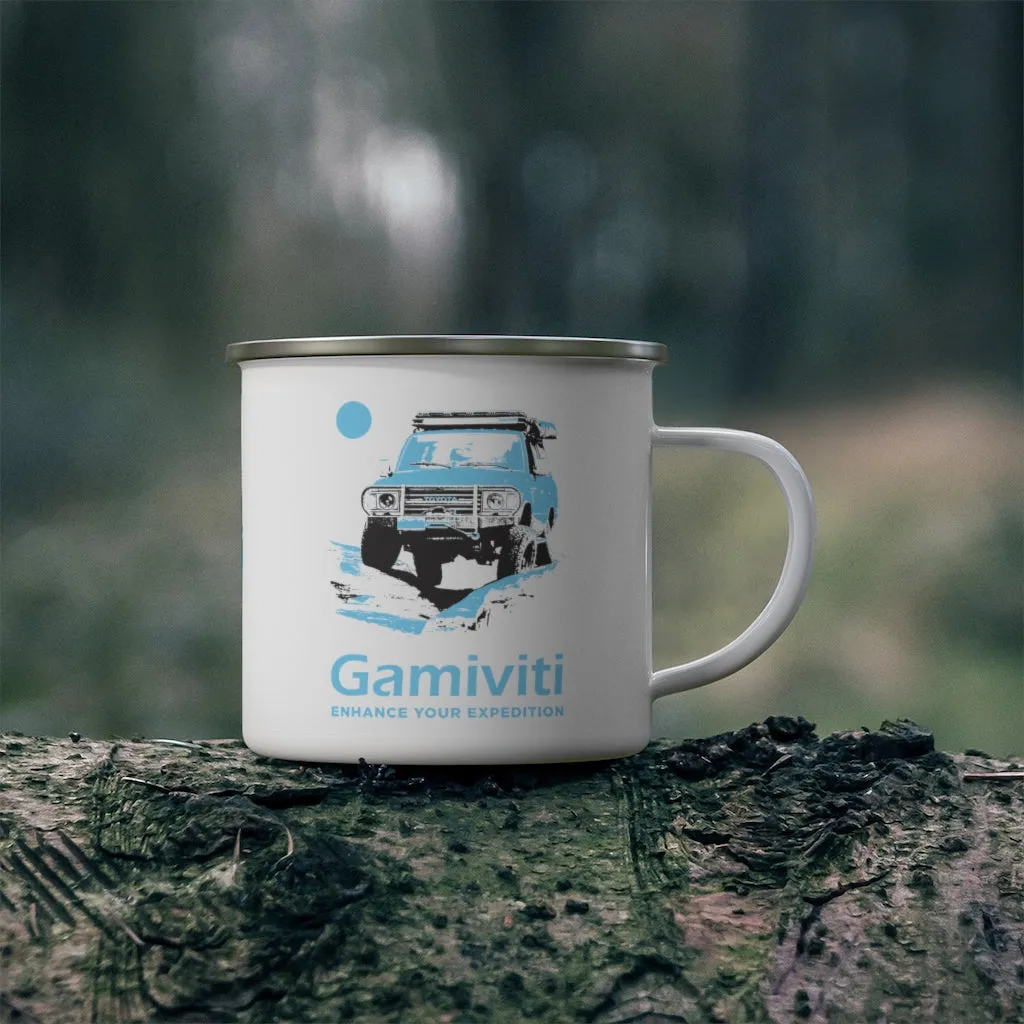 Gamiviti 60 Series Land Cruiser Enamel Camping Mug - Reefmonkey