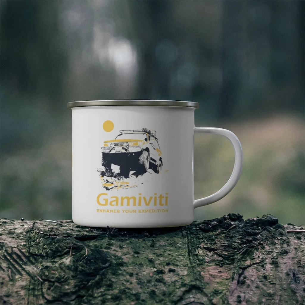 Gamiviti 80 Series Land Cruiser Enamel Camping Mug - Reefmonkey