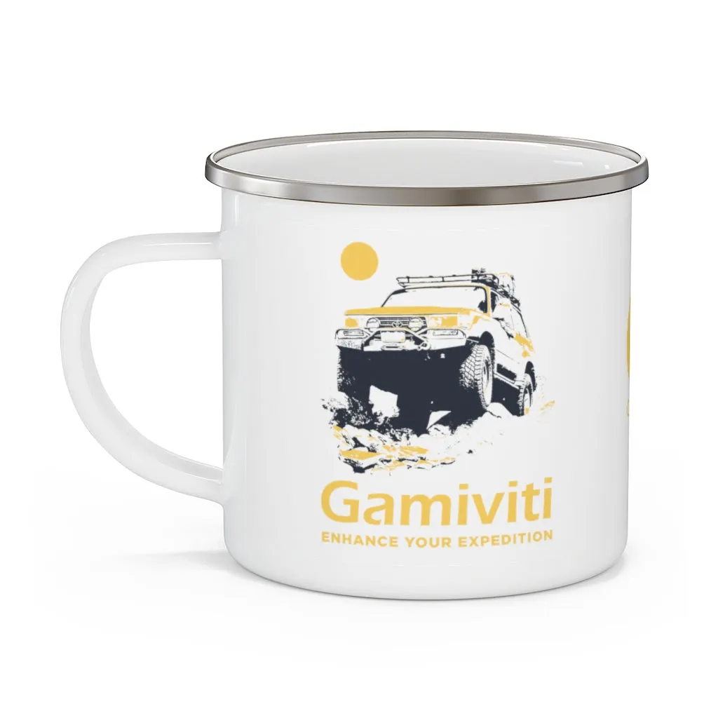Gamiviti 80 Series Land Cruiser Enamel Camping Mug - Reefmonkey