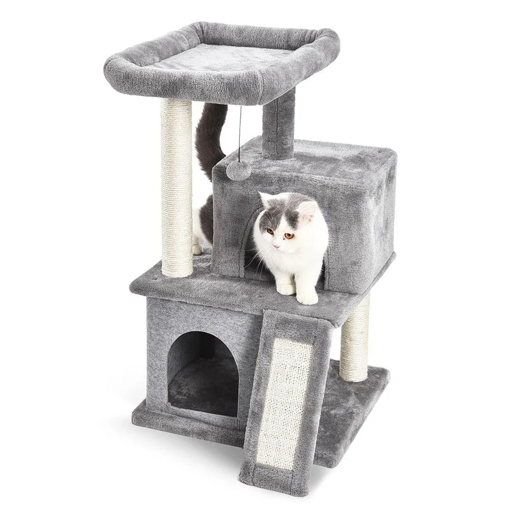 Happy Cat Tree House with Ladder