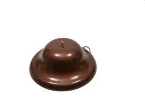 HPC Fire 32"Aluminum Fire Pit Cover, Copper FPHC-32C