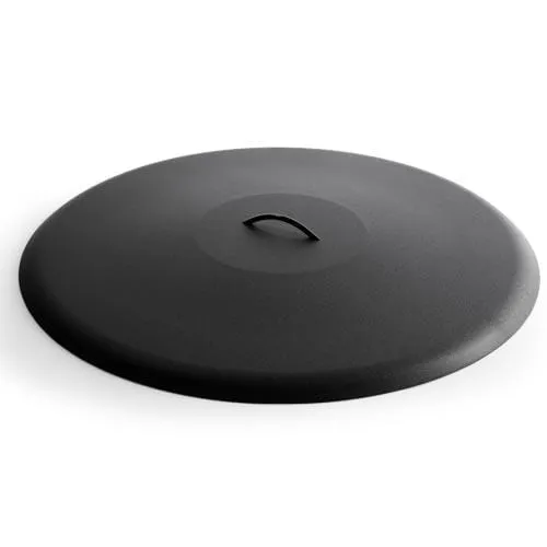HPC Fire 48" Round Aluminum Fire Pit Cover - Black FPHC-48BL