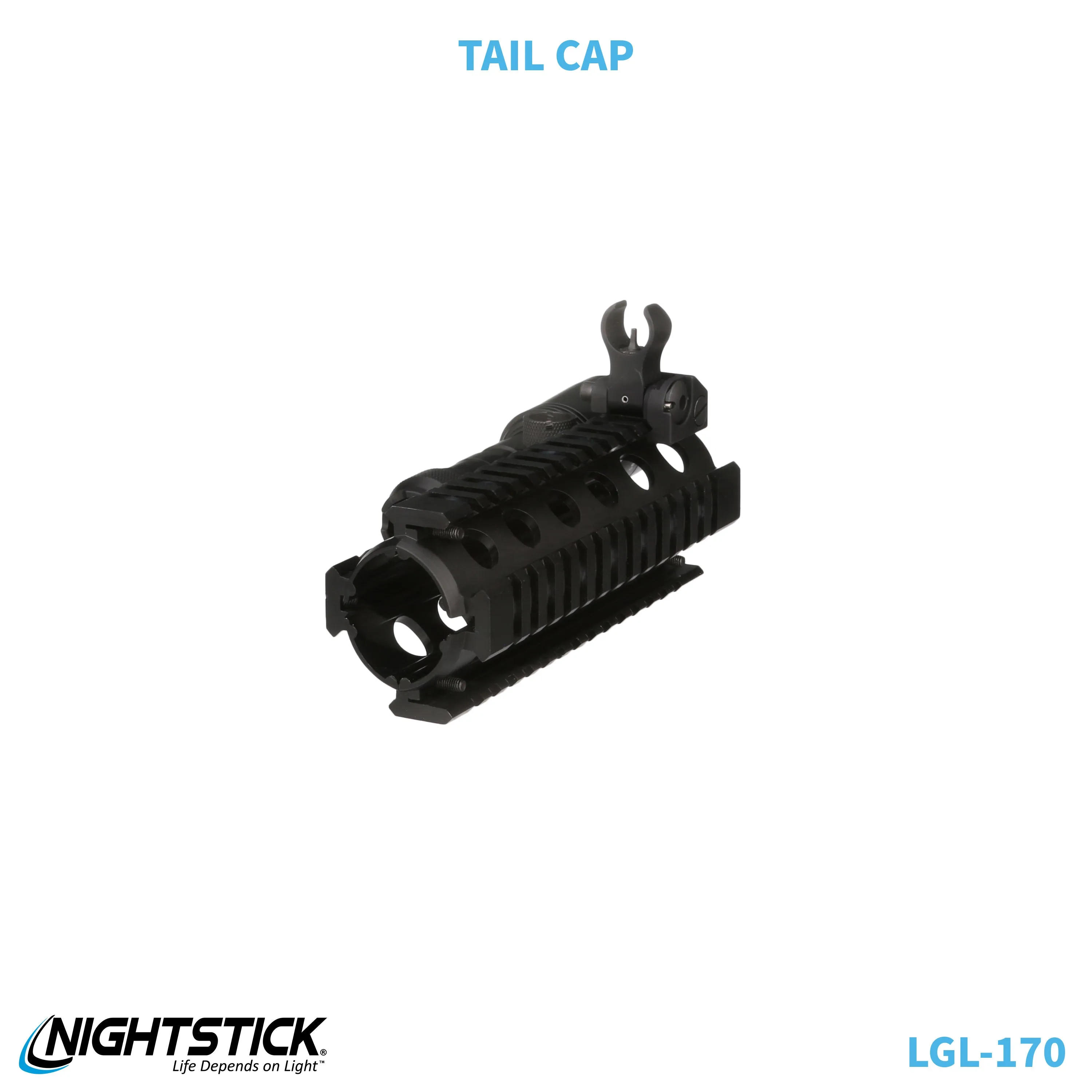 LGL-170: Rechargeable Full-Size Long Gun Light Kit - (2) 18650