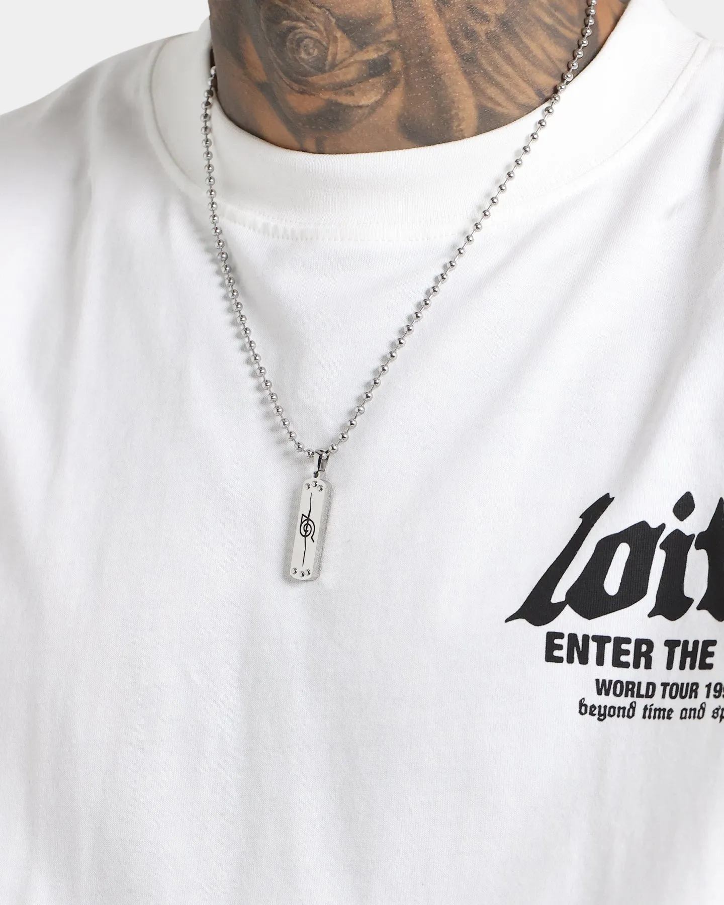 Loiter X Naruto Itachi Headband Necklace Stainless Steel