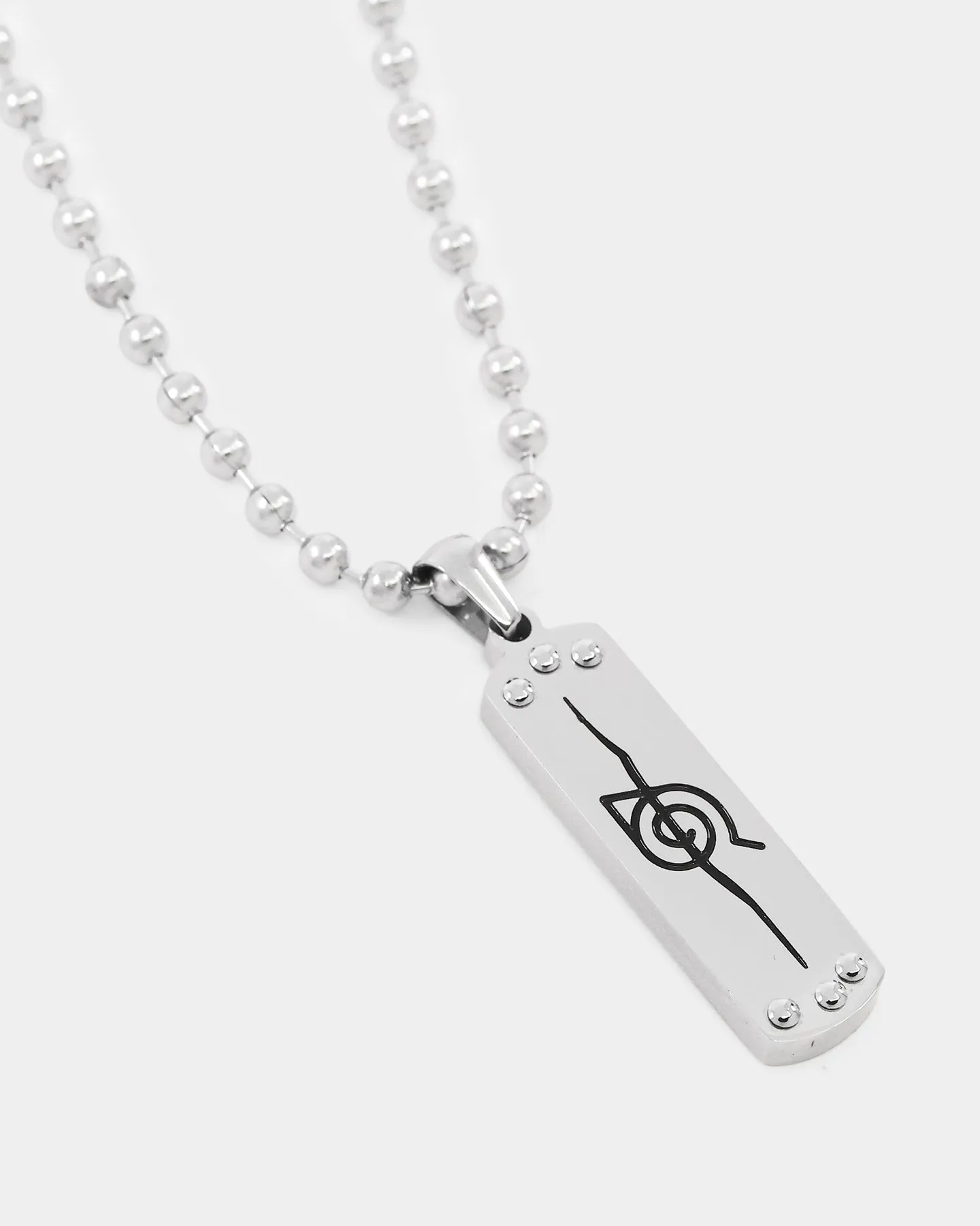 Loiter X Naruto Itachi Headband Necklace Stainless Steel