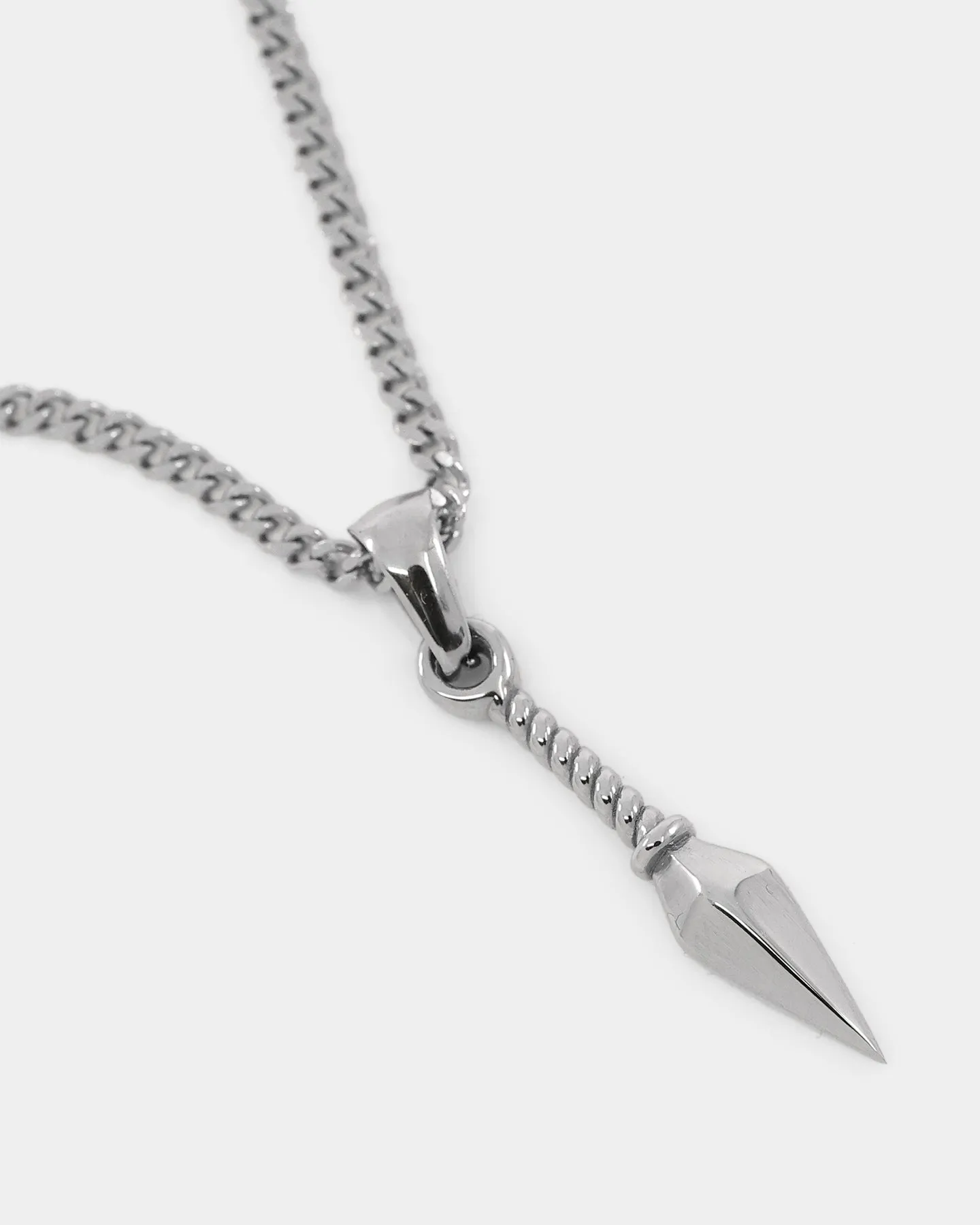 Loiter X Naruto Kunai Micro Cuban Chain Stainless Steel