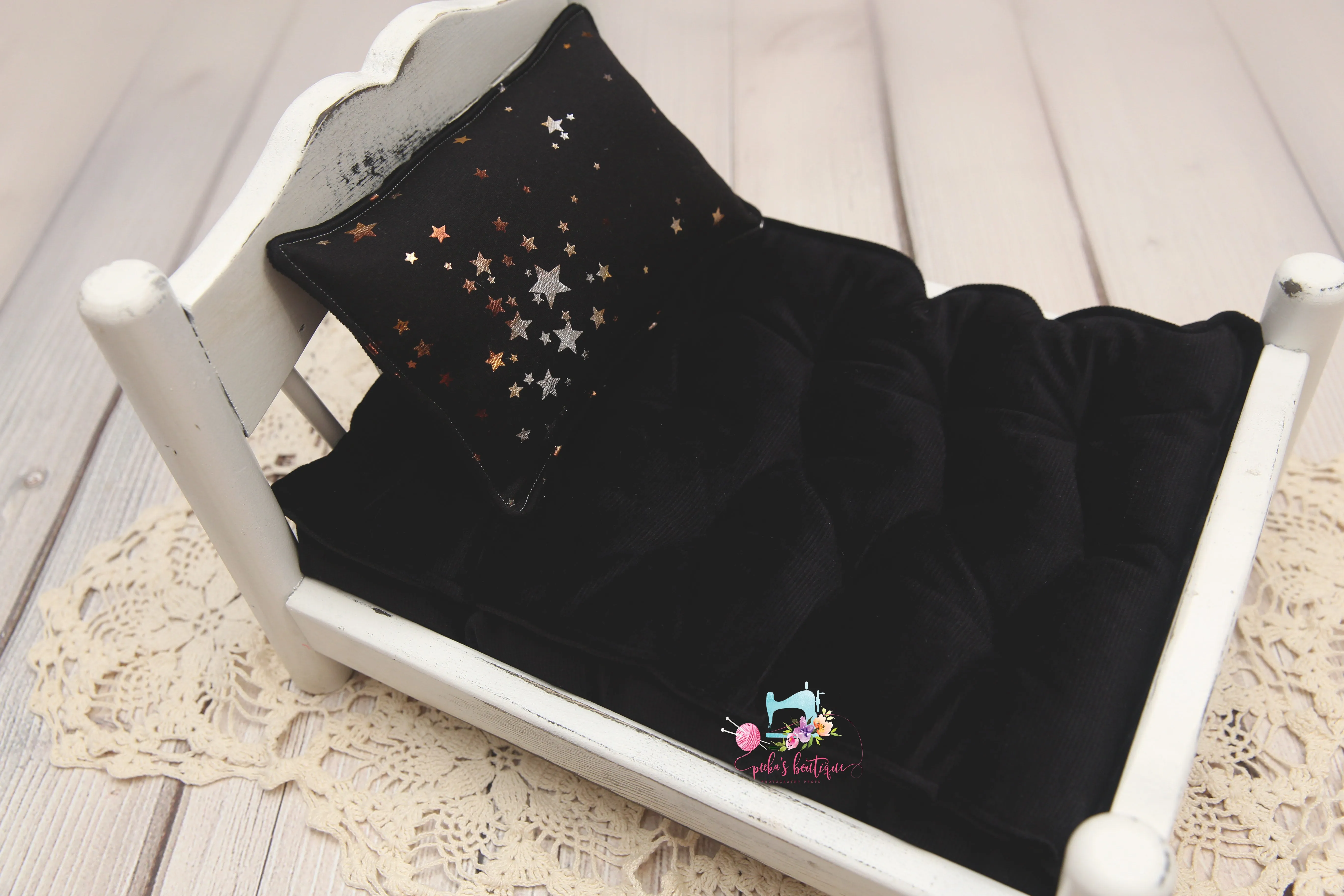 MADE TO ORDER- REVERSIBLE 2 Color- New Years Eve - NB Mattress