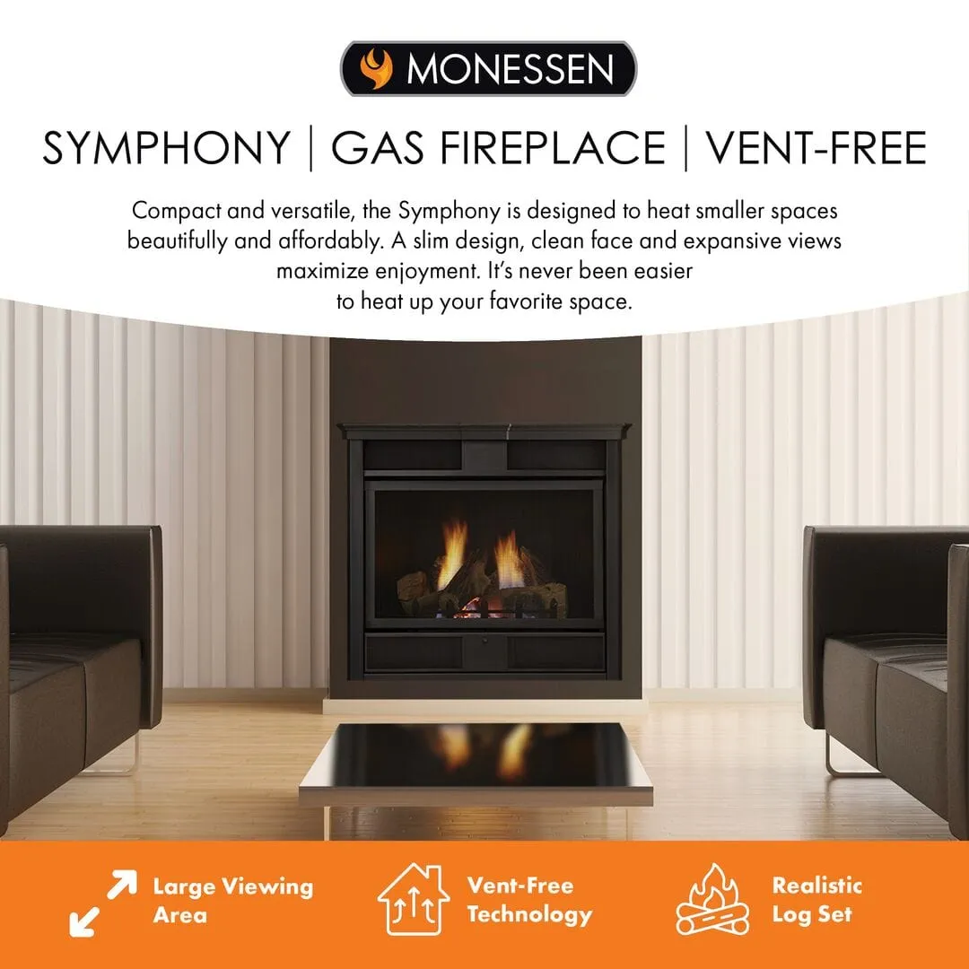 Monessen Symphony 32" Vent Free Gas Fireplace VFC32