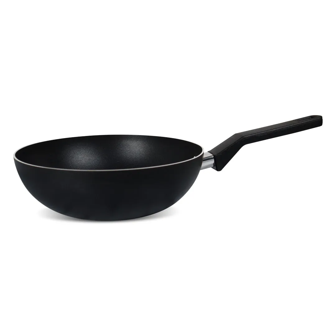 Non Stick Deep Fry Pan without Lid - Black