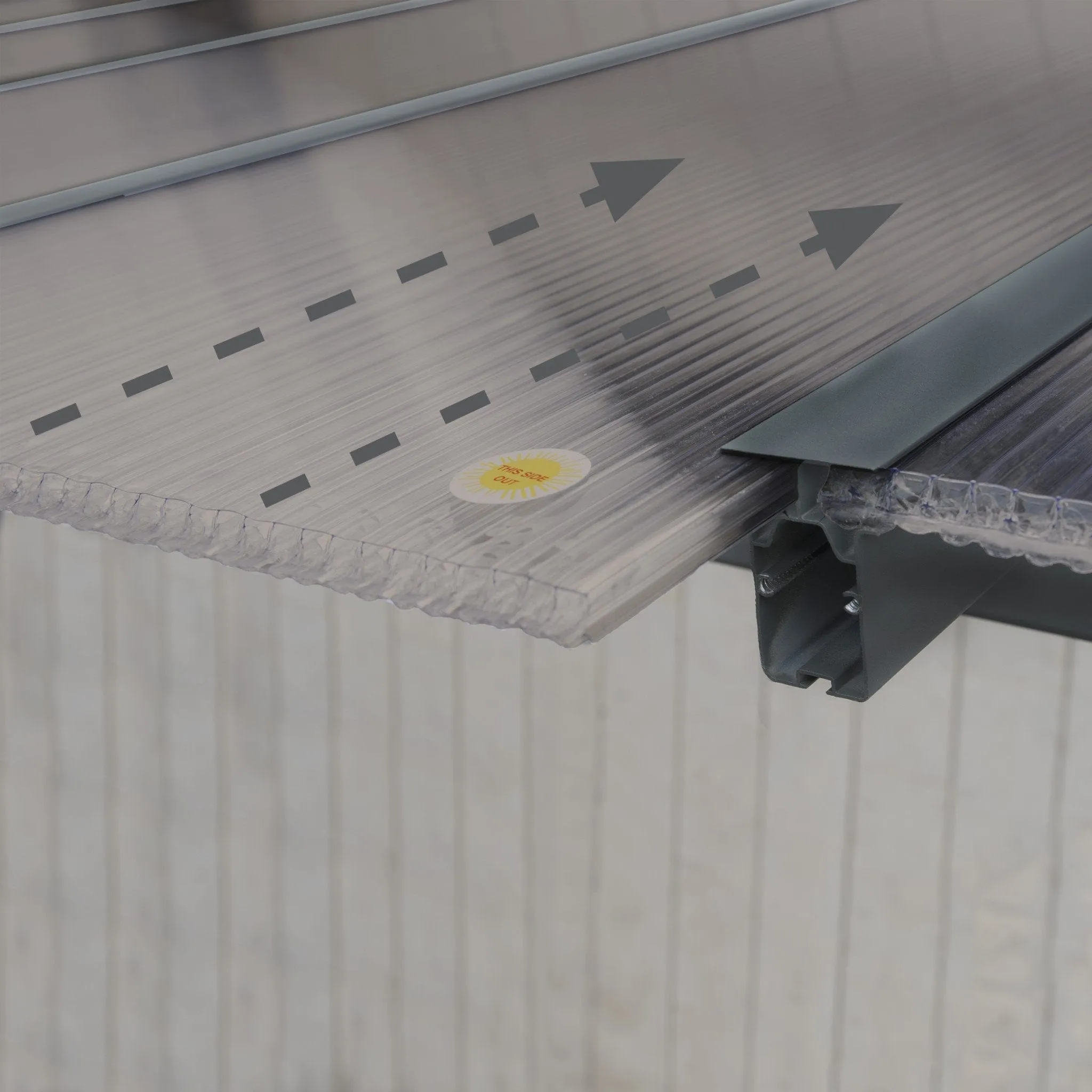 Palram - Canopia | Olympia Patio Cover - Gray