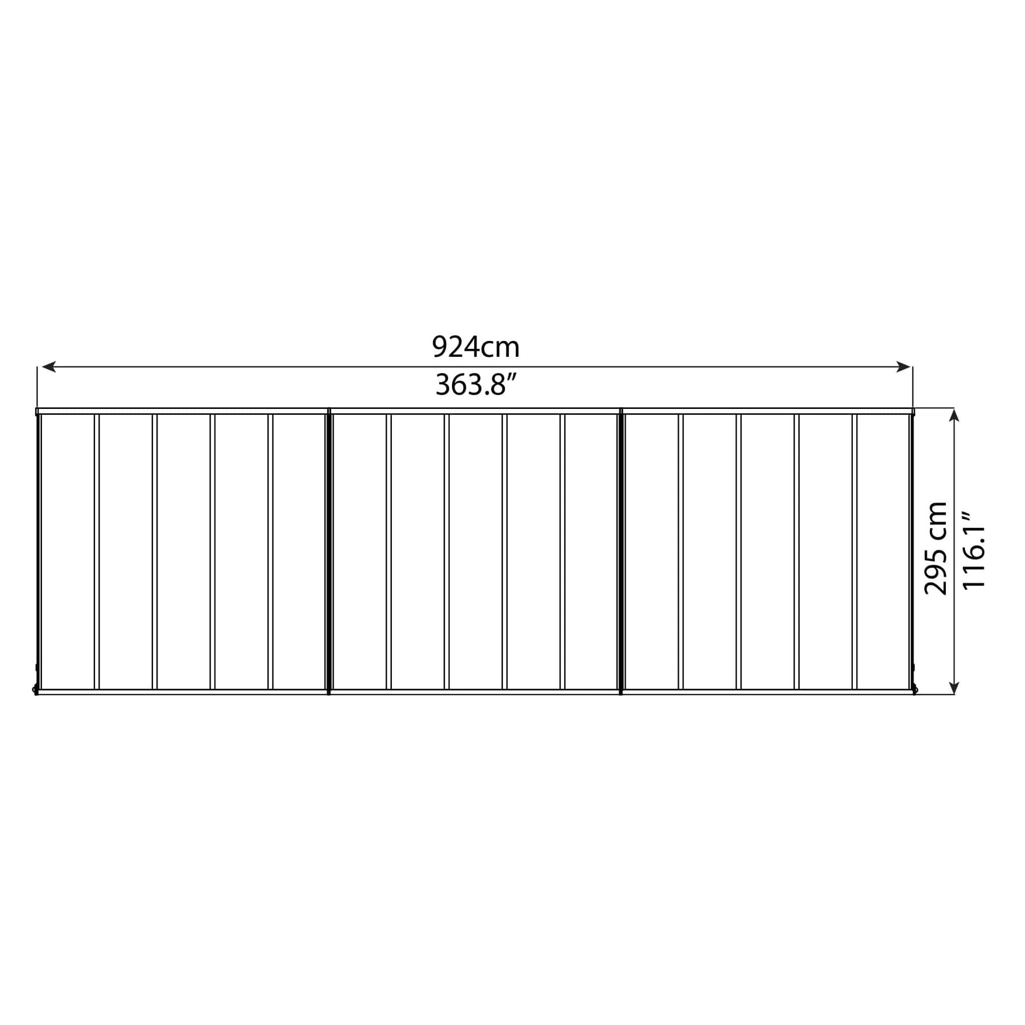 Palram - Canopia | Olympia Patio Cover - Gray