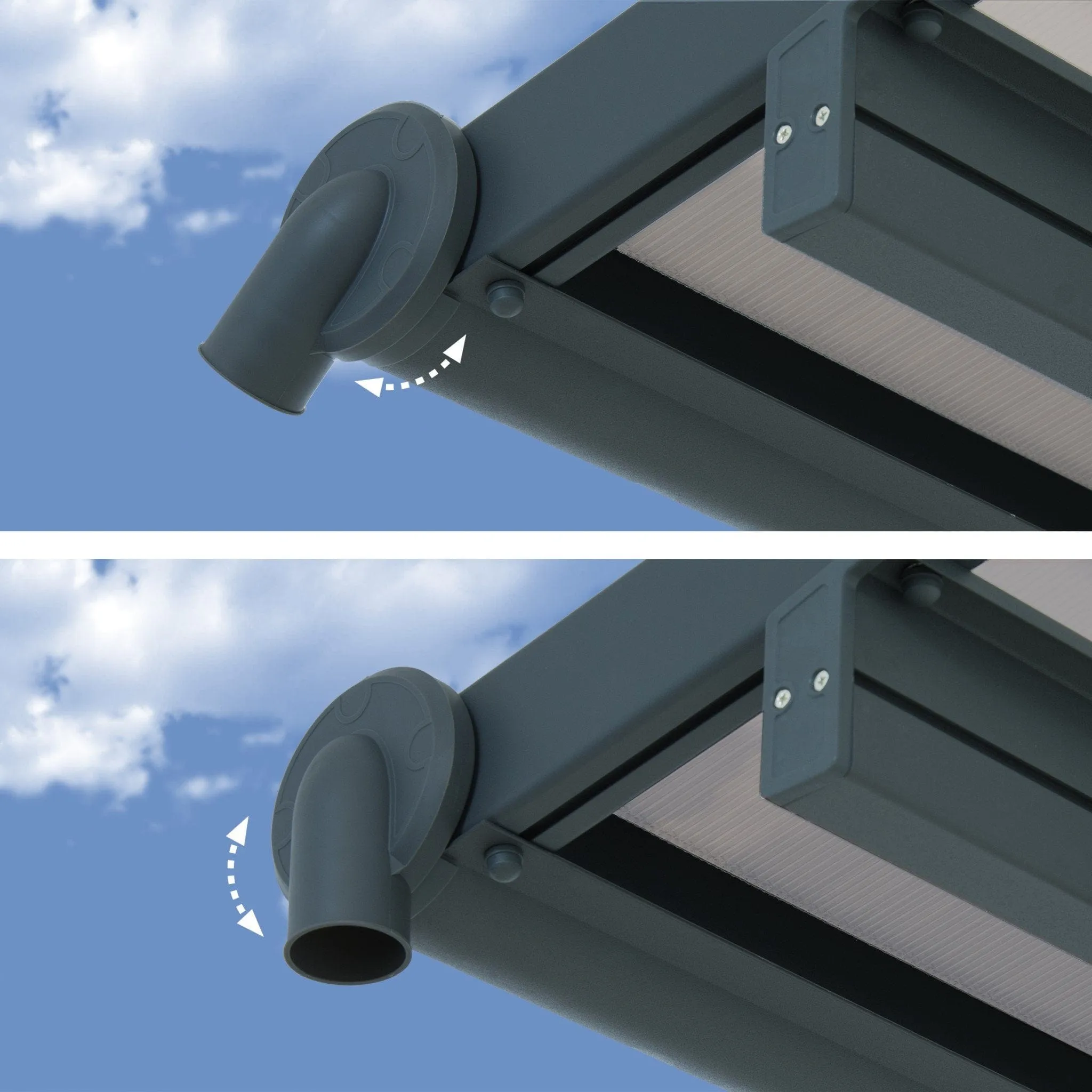 Palram - Canopia | Olympia Patio Cover - Gray