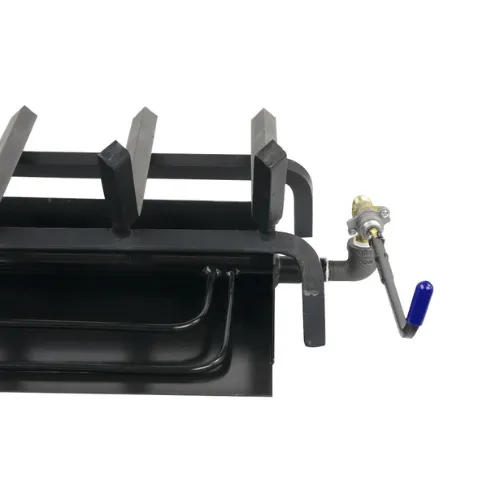 Rasmussen 15" Flaming Ember XTRA Vented Burner and Grate Hearth Kit